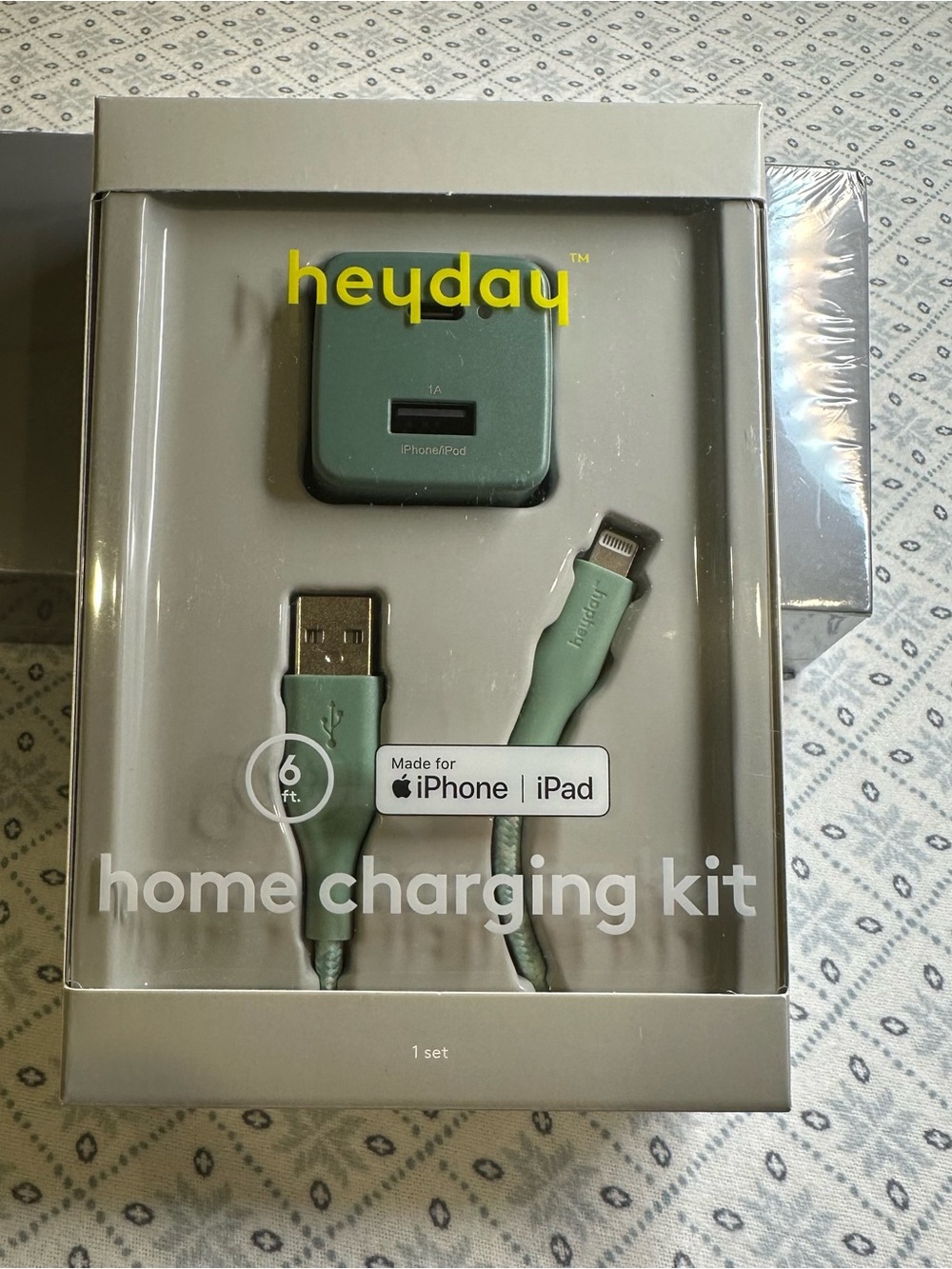 heyday Home Charging Kit in Green